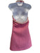 Hyacinth House Size S Pink & White Polyester Tweed Halter Neck Side Zip Dress Pink & White / S