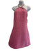 Hyacinth House Size S Pink & White Polyester Tweed Halter Neck Side Zip Dress Pink & White / S