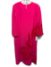 Trina Turk Size 2 Pink & Red Polyester floral print Leg Slit Long Sleeve Dress Pink & Red / 2