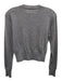 A Piece Apart Size XS Grey Wool Long Sleeve Heathered Top Grey / XS