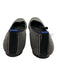 Rothy's Shoe Size 10.5 Black & Silver Textile Square Toe Metallic Thread Flats Black & Silver / 10.5