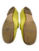 Laura Bellariva Shoe Size 40 Chartreuse Green Leather Suede Round Toe Loafers Chartreuse Green / 40