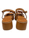 Farm Rio Shoe Size 10 Tan Brown Manmade Material Square Toe Butterfly Sandals Tan Brown / 10