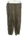 COS Size 6 Gray Green Viscose Blend Cargo Drawstring Jogger Pants Gray Green / 6
