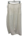 Toteme Size 36 / Small White Silk Blend Parachute Front Slit Midi Skirt White / 36 / Small