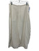 Toteme Size 36 / Small White Silk Blend Parachute Front Slit Midi Skirt White / 36 / Small