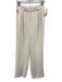Wilfred Size 2 Ivory White Polyester High Rise Pleat Detail Wide Leg Pants Ivory White / 2