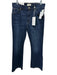 DL1961 Size 31 Dark Wash Cotton Denim High Rise Whiskering Boot Jeans Dark Wash / 31