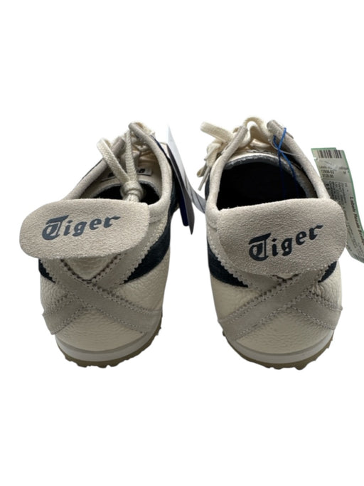 Onitsuka Tiger Shoe Size 11 Black & Beige Leather Upper Lace Up Low Top Sneakers Black & Beige / 11