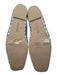 freda salvador Shoe Size 10 Silver Leather Bow detail Woven Square Toe Flats Silver / 10