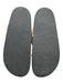 The Bali Tailor Shoe Size Est 11 Black & Beige Leather Upper Toe Strap Sandals Black & Beige / Est 11