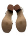 Dolce Vita Shoe Size 10 Brown & White Leather Upper Criss Cross Sandals Brown & White / 10
