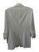 Cinq a Sept Size 6 Cream White Triacetate Blend 3/4 Sleeve One Button Jacket Cream White / 6