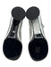 Proenza Schouler Shoe Size 41 Silver Leather Lined Round Toe Crinkle Booties Silver / 41