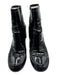 Maison Margiela Shoe Size 41 Black Patent Leather Block Heel Round Toe Booties Black / 41