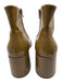 MM6 Maison Margiela Shoe Size 41 Beige Patent Leather Round Toe Side Zip Booties Beige / 41