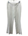 By Malene Birger Size 36 Cream White Cotton Blend High Rise Flare Pants Cream White / 36