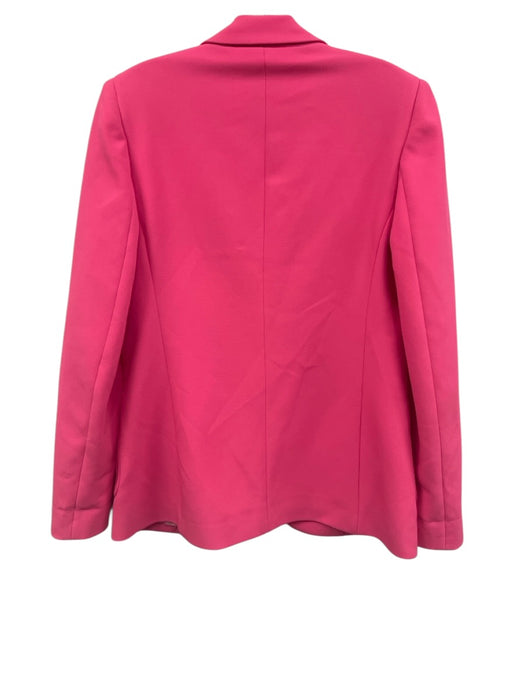 Essentiel Antwerp Size 40 Neon Pink Polyester Blend One Button Lapel Jacket Neon Pink / 40