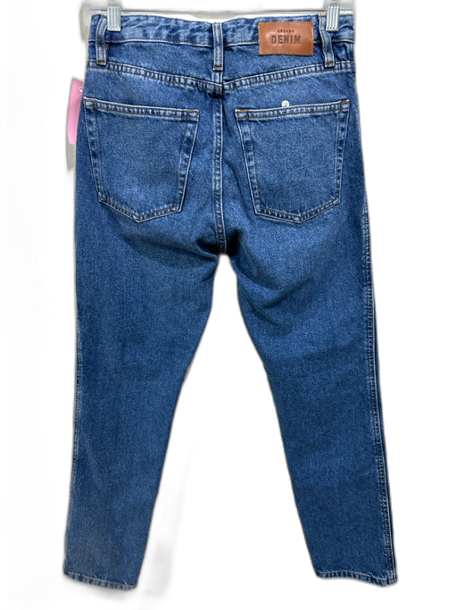 Sezane Denim Size 26 Medium dark wash Cotton Denim High Waist Button Fly Jeans Medium dark wash / 26