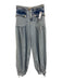 We The Free Size 25 Light Wash Cotton Denim Gathered Detail Jeans Light Wash / 25