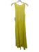 By Anthropologie Size S Yellow Viscose Blend Sleeveless Midi Dress Yellow / S
