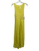 By Anthropologie Size S Yellow Viscose Blend Sleeveless Midi Dress Yellow / S