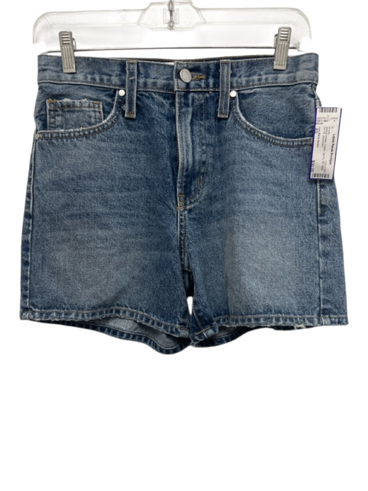 Just Black Denim Size XS Medium Wash Cotton Zip Fly Mid Rise Zip Fly Shorts Medium Wash / XS