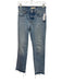 Madewell Size 24 Medium light wash Cotton Mid Rise Straight Zip Fly Jeans Medium light wash / 24