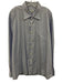 Peter Millar Size XXL Blue & Beige Cotton Blend Plaid Men's Long Sleeve Shirt Blue & Beige / XXL