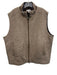 Peter Millar NWT Size XXL Beige Synthetic Solid Vest Men's Jacket Beige / XXL