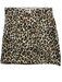 J. Crew Size S Tan & black Cotton Blend Zip & Button Leopard Above knee Skirt Tan & black / S