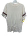 Tory Burch Size XS Cream, Brown & Orange Cotton Knit Short Sleeve Tunic Top Cream, Brown & Orange / XS