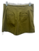 Derek Lam 10 Crosby Size 6 Olive Green Cotton & Polyester Button Front Skirt Olive Green / 6