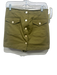 Derek Lam 10 Crosby Size 6 Olive Green Cotton & Polyester Button Front Skirt Olive Green / 6