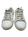Saint Laurent Shoe Size 40 White Leather Upper Lace Up Paneled Low Top Sneakers White / 40