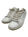Saint Laurent Shoe Size 40 White Leather Upper Lace Up Paneled Low Top Sneakers White / 40
