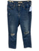 Levi's Size 28 Medium Wash Cotton Denim High Rise Distressed Straight Leg Jeans Medium Wash / 28
