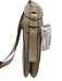 Chloe Taupe Gray Leather Magnetic Closure Grained Gold Hardware Crossbody Bag Taupe Gray / Small