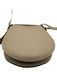 Chloe Taupe Gray Leather Magnetic Closure Grained Gold Hardware Crossbody Bag Taupe Gray / Small