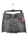 Citizens of Humanity Size 27 Gray Cotton Denim Mini Cut Off Skirt Gray / 27