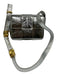 Tiffany & Fred Silver Leather Shiny Crinkle Crossbody Magnetic Flap Close Bag Silver / S