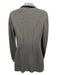 Akris Size 6 Taupe Gray Cashmere Snaps Long Sleeve Jacket Taupe Gray / 6