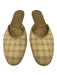Stuart Weitzman Shoe Size 8.5 Tan Jute Woven Ribbed Trim Round Toe Mule Mules Tan / 8.5
