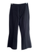 High Sport Size Medium Black Cotton & Lycra Flat Front Stretch Waist Pants Black / Medium