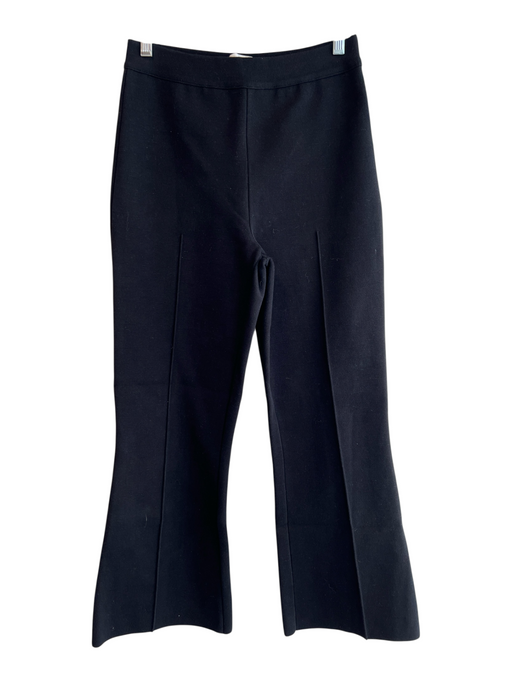 High Sport Size Medium Black Cotton & Lycra Flat Front Stretch Waist Pants Black / Medium