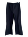 High Sport Size Medium Black Cotton & Lycra Flat Front Stretch Waist Pants Black / Medium