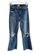 Mother Size 25 Med Dark Wash Cotton Blend 4 Pocket Zip Pocket High Waist Jeans Med Dark Wash / 25
