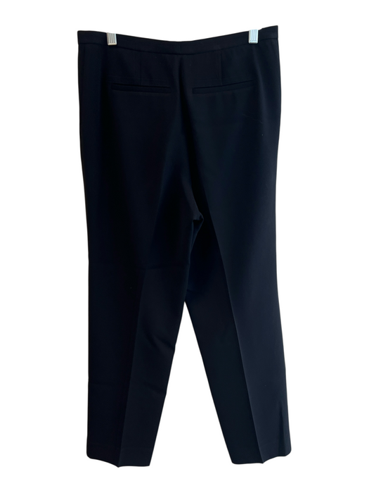 Alexander Wang Size 6 Black Acetate Blend Pockets Pleated Zip Fly Pants Black / 6