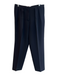 Alexander Wang Size 6 Black Acetate Blend Pockets Pleated Zip Fly Pants Black / 6