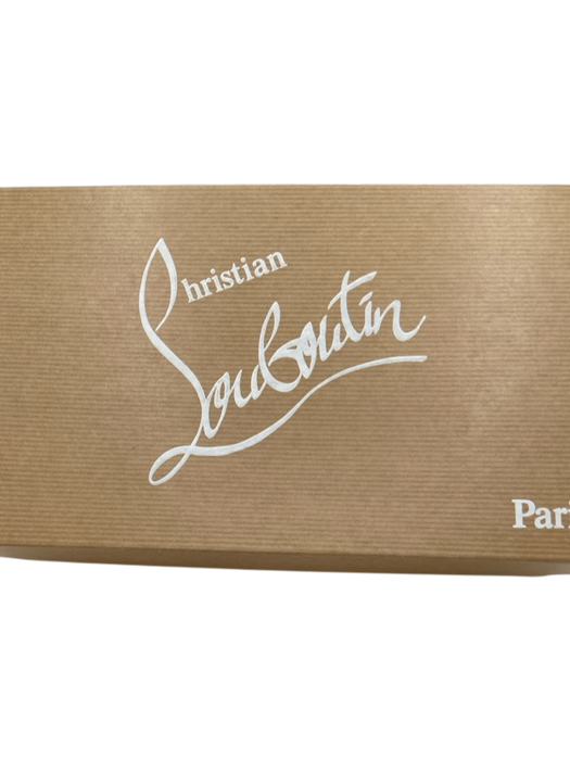 Christian Louboutin Shoe Size 36.5 Cream Beige Leather Pointed Toe Pumps Cream Beige / 36.5